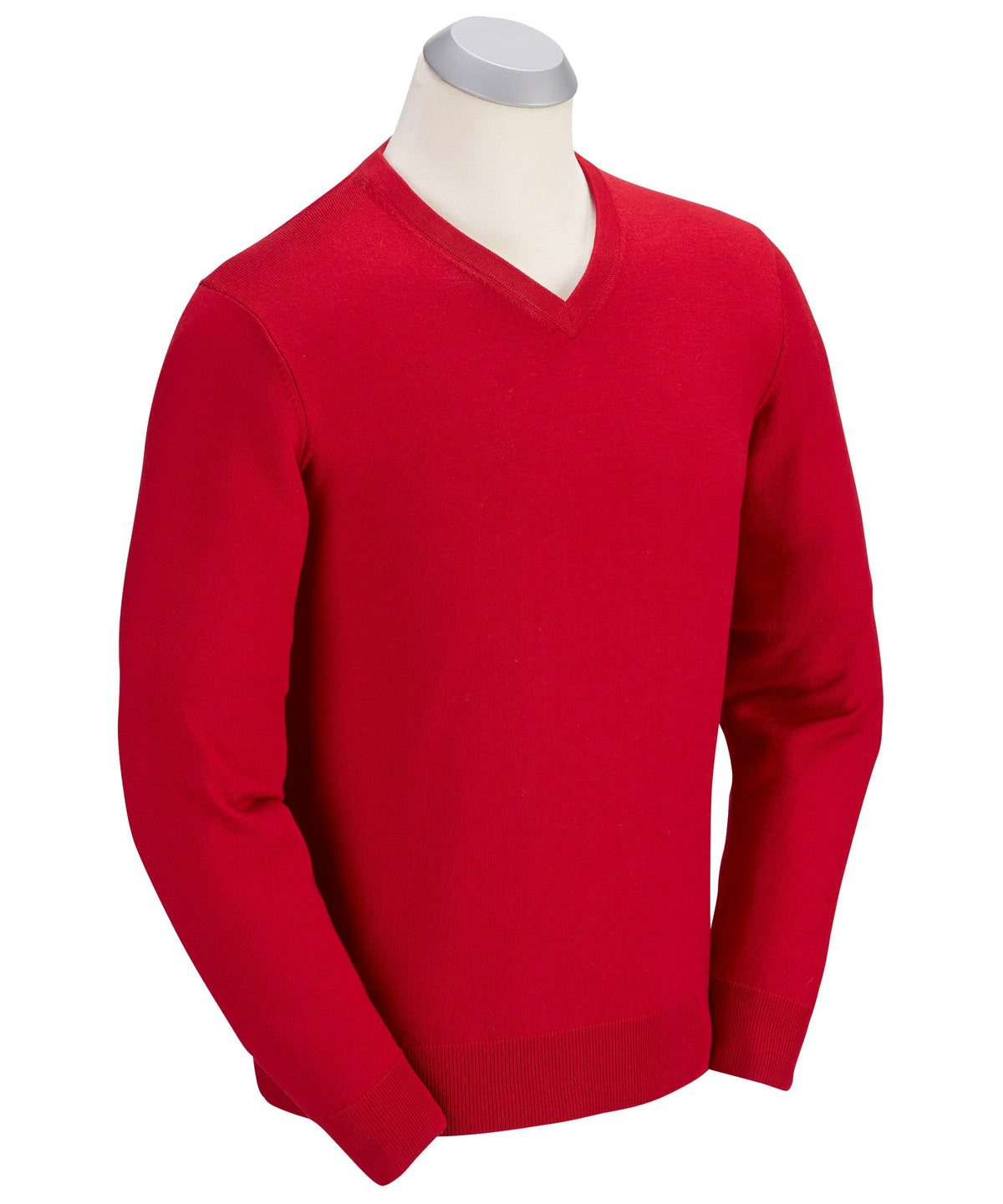 100% Merino Wool V-Neck Sweater