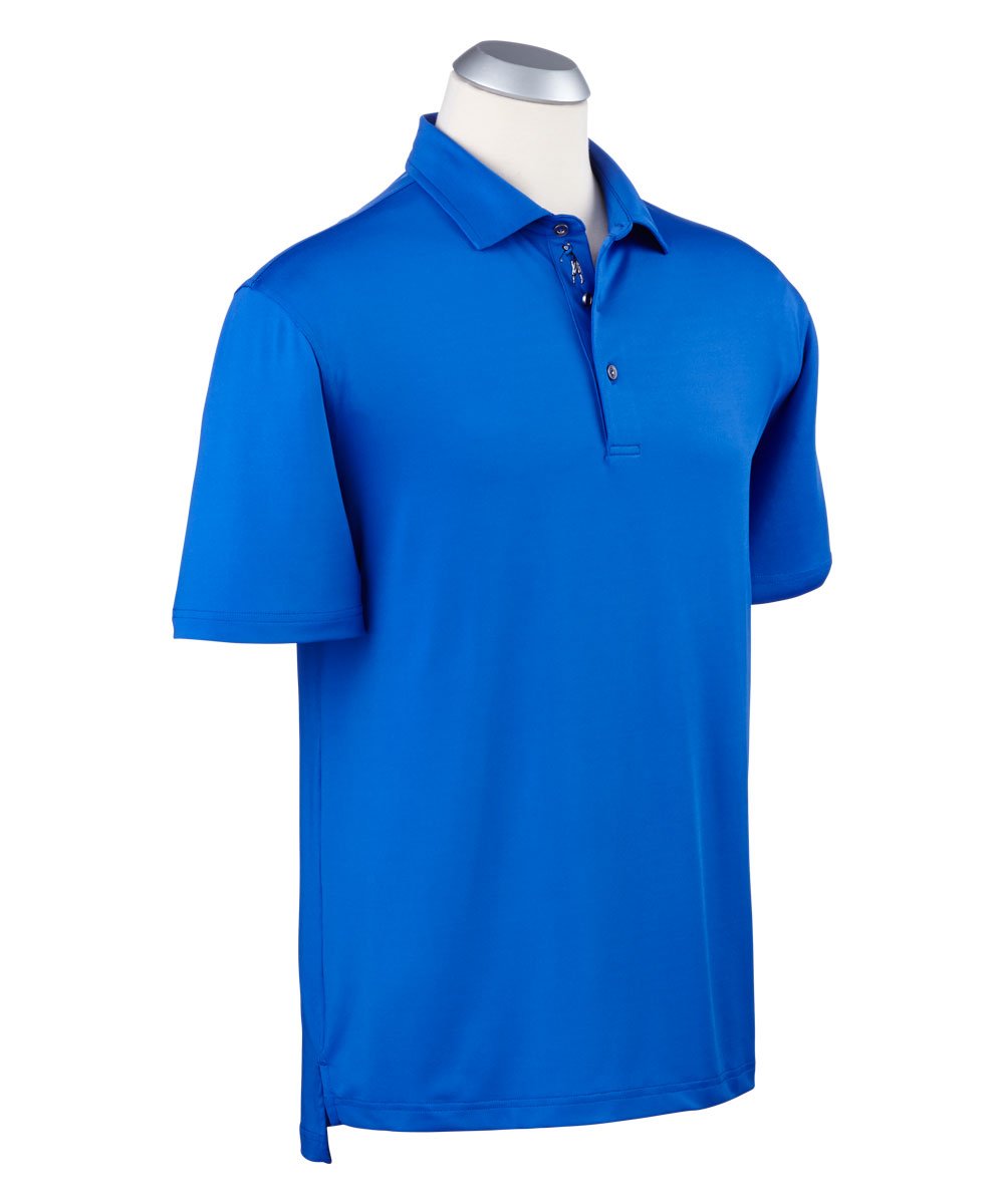 Performance Solid Jersey Short Sleeve Polo Shirt